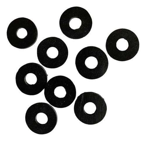 Kit 50 Arruelas De Silicone  57 Mm X  31 Mm X 1.7mm 0