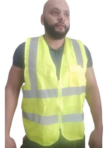 Colete Refletivo Plastcor Amarelo Fluorescente Xxg 0
