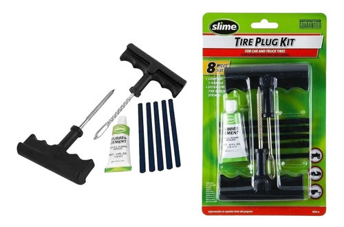 Kit Repara Cubiertas Slime S/ Camara Moto Tarugos - Gaona 0