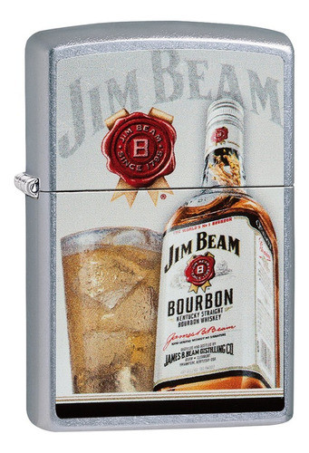 Encendedor Zippo 29124 Jim Beam + Estuche Eeuu Original 0