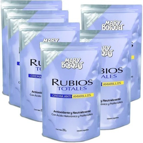 Mary Bosques Antiamarillos Matizadora Doypack X 250 Gr X 6 U 1
