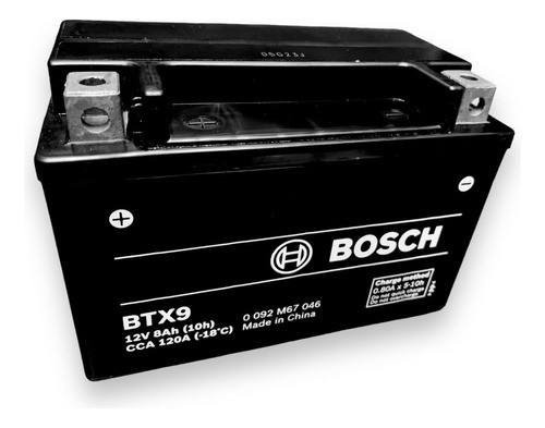 Bateria Moto Bosch Ytx9-bs Kymco Venox250 09/10 0