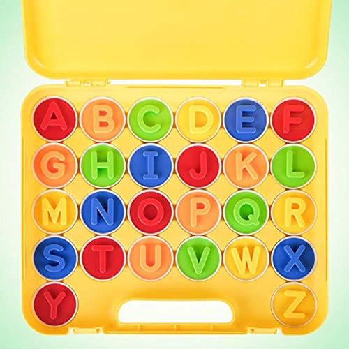 Letras Coogam Huevos A Juego 26 Piezas Abc Alfabeto Clasific 1