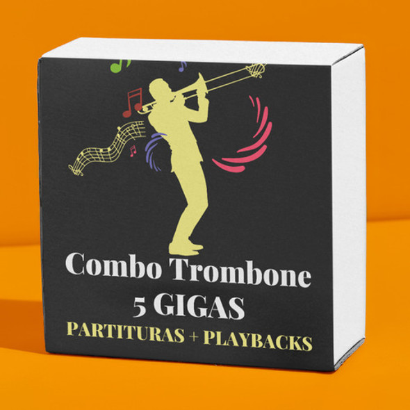 Trombone 5 Gigas Playbacks E Partituras 1