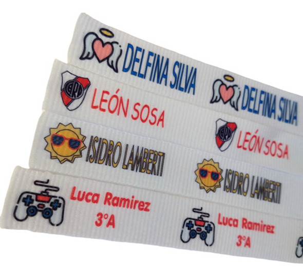 Cinta Personalizada 35 Nombres Para Coser Marca Colegio Club 0
