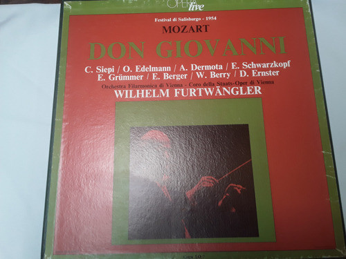 Mozart - Don Giovanni - Furtwangler - Lpx4 Import / Kktus 0