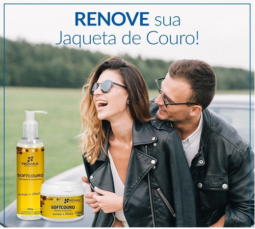 Restaura Hidrata Couros Estofados Volantes Bancos Novax 100g 1