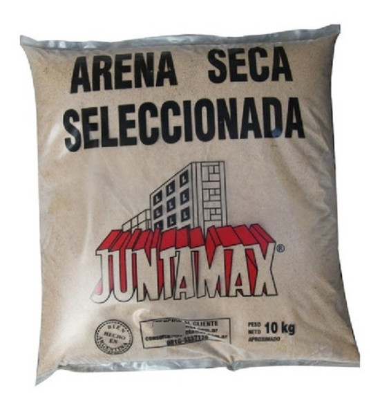 Arena Seca Seleccionada Construcción Juntamax X 10 Kg 0