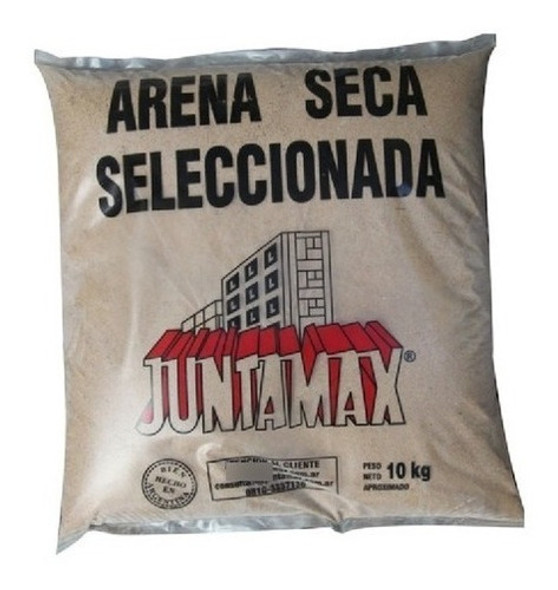 Arena Seca Seleccionada Construcción Juntamax X 10 Kg 1