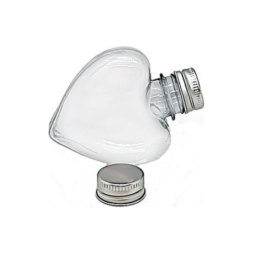15 Envases Corazones + Tapa Golosineros Aluminio Souvenirs 0