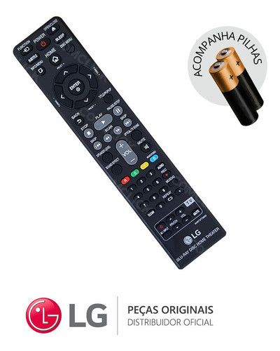 Controle Remoto Home LG Bh4030s Bh6730s Akb73775802 Novo 0