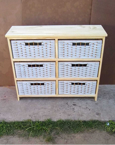 Organizador Multiuso 88x72x30 6 Canastos Envío Gratis Caba ! 0