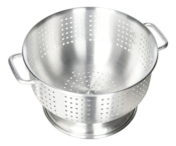 Colador De Aluminio Winco Alo8bh Con Base 8quart 0