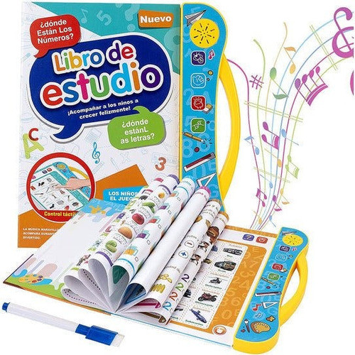 Libro Interactivo Control  Tactil  Educativo Pizarra Idiomas 0