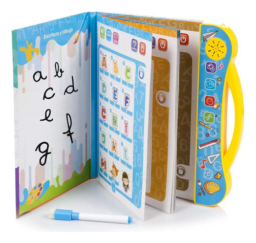 Libro Interactivo Control  Tactil  Educativo Pizarra Idiomas 1