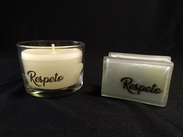 Velas Aromáticas En Vasito Con Fosforera Respeto 0