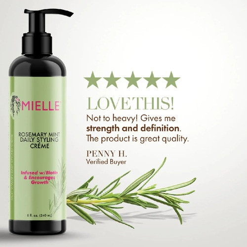 Mielle Organics Crema De Peinar Rosemary Mint 240 Ml 1