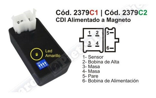 Cdi Competicion Programable Motomel Cg 150 S2 2015/2018 0