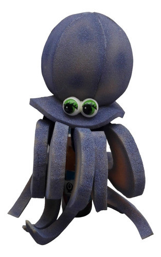 Títere Pulpo Con Guante Mágico De Goma Espuma 0