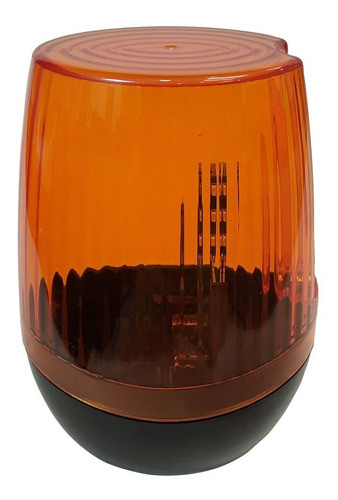 Baliza Led Intermitente 12/24v Ac Dc Ambar - Electroimporta 0