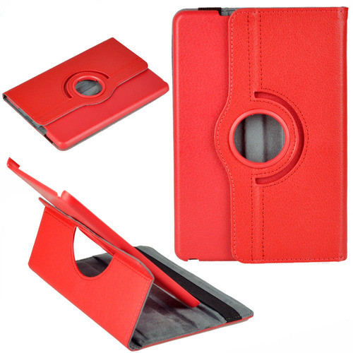 360 Grados Giratoria Soporte Pu Cuero Caso Cubrir Para Apple 0