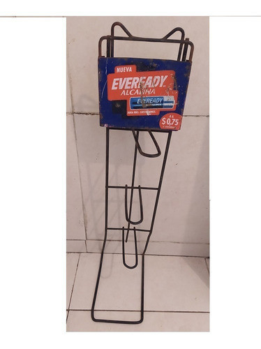 Antiguo Exhibidor De Pilas 0