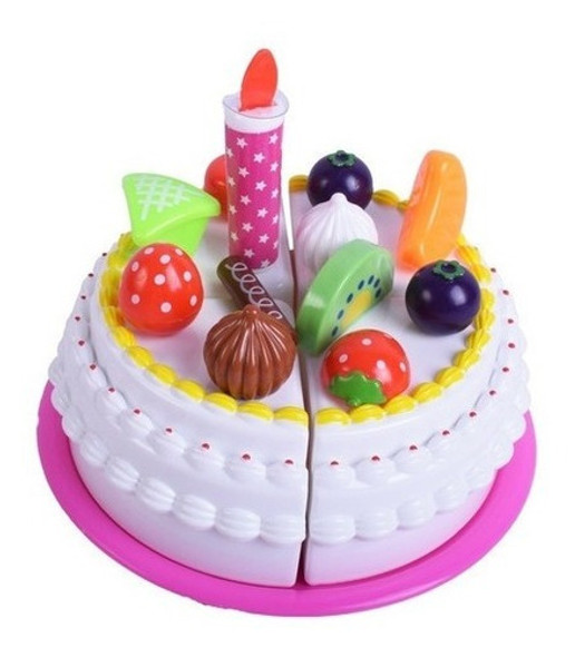 Juego Set Comida Torta Con Abrojo El Duende Azul Mt3 7474 1 Juego Set Comida Torta Con Abrojo El Duende Azul Mt3 7474 1