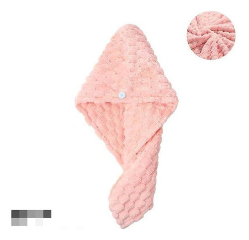 Turbantes  Para Baño 26x65cm Colores Varios 0