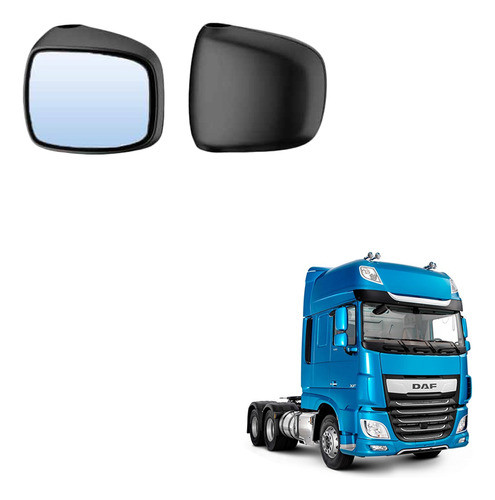 Retrovisor Auxiliar Daf Cf/xf Direito/esquerdo Nº 1689347 1