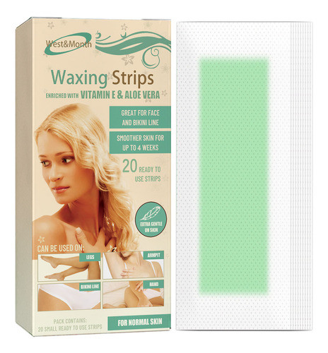 Tiras De Cera Corporal Para Rosto, Pernas, Axilas, Biquíni B 0