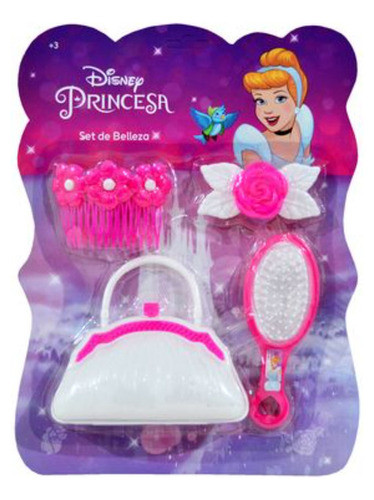 Set De Belleza Princesas 4 Piezas En Blister 21x28cm - 52898 0