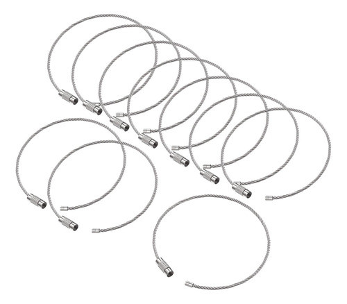 Chaveiros De De Aço Inoxidável/argolas De Laço De 0