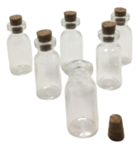 Kit 40 Vidros Penicilina Com Rolha De Cortiça 3ml 0