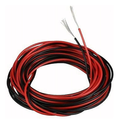 28 Medidor Flexible De Silicona 10 Ft:red De Alambre Y Negro 0