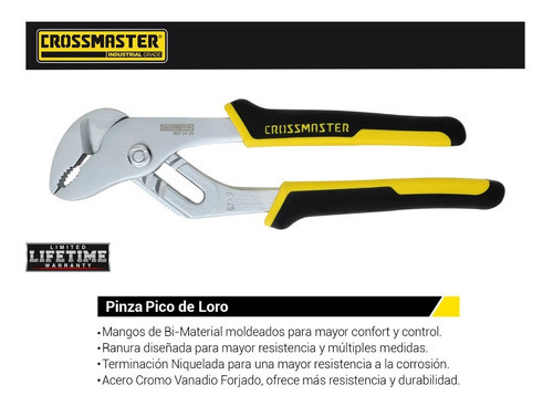 Pinza Pico De Loro 203mm 8 Pulgadas Crossmaster 1