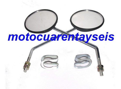 Espejo Ciclomotor Con Abrazadera 0
