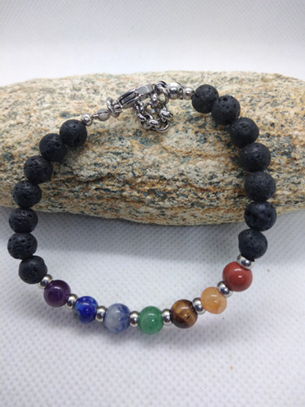 Pulsera 7 Chakras  - Piedras Energeticas 1