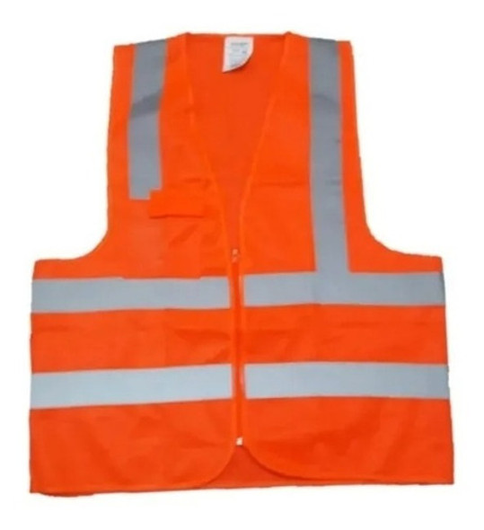 Colete Refletivo Jaqueta Sinalização  Bolso G Gg Xg 1