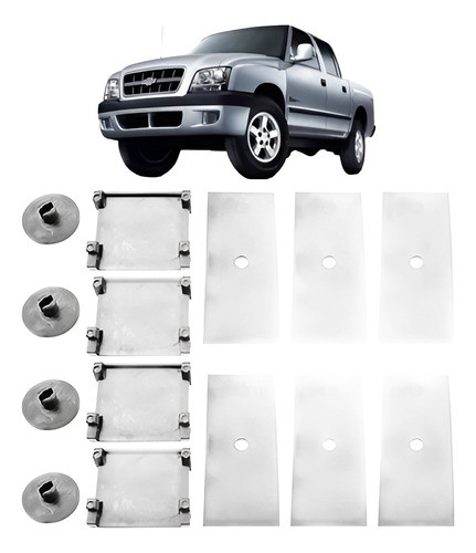 Brinq. Kit Calco Feixe Molas S-10 S10 1996/... 14 Peças 0