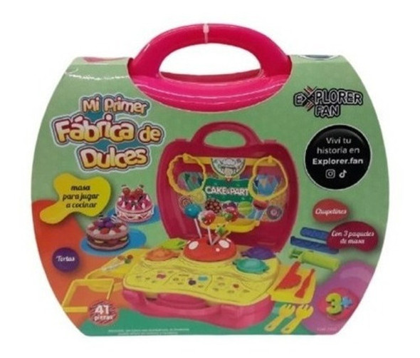 Valija Masas Mi Primer Fábrica De Dulces 41 Piezas 1