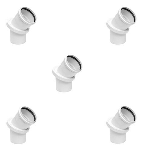 Kit Codo Poliangular 0 A 45 M-h 110mm Tigre Junta Elást X5un 0