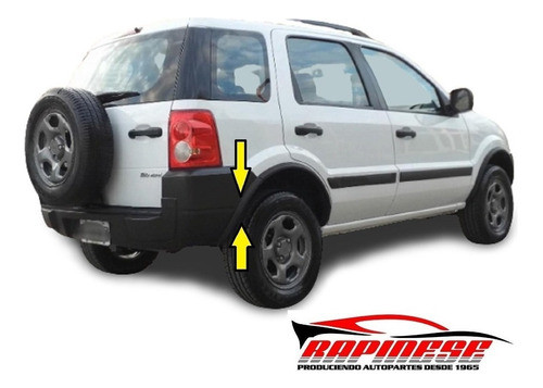 Fender Pasarueda Ecosport 2005 Paragolpe Trasero Derecho 1