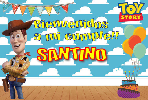 Woody Toy Story Cumpleaños Candy Bar Impreso Y Cortado 0