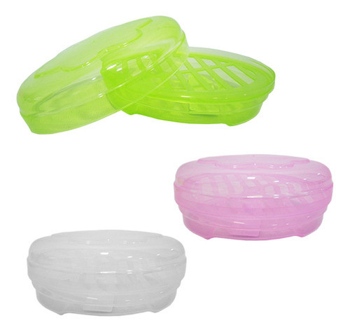 12 Saboneteira Bolsa Kit Viagem + 12 Estojo Porta Escova 1