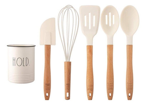 Juego Utensilios Cocina Silicona 5pzas Con Vaso Contenedor 0 Juego Utensilios Cocina Silicona 5pzas Con Vaso Contenedor 0