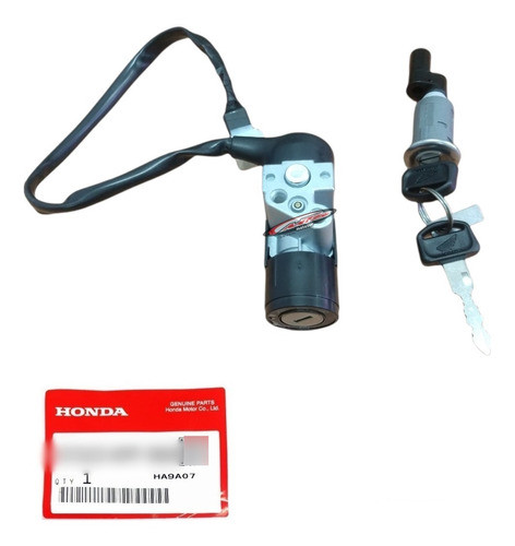 Kit Cerradura Tambor Llave Original Wave 110 13-17 Moto Sur 1