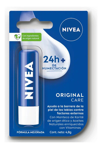 Nivea Protector Labial Original Care Bálsamo Humectante 0