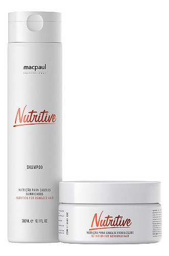Kit Shampoo E Máscara Capilar Macpaul Nutritive (2 Itens) 0