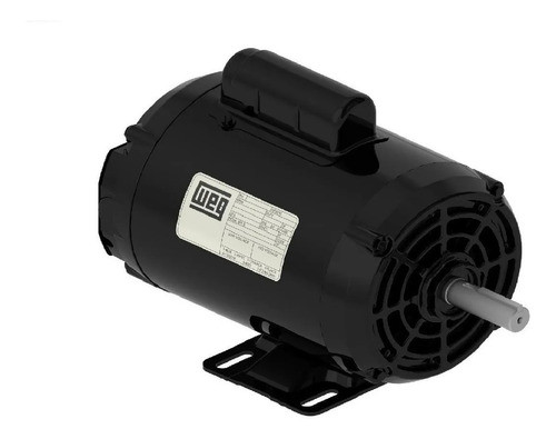 Motor Electrico Weg Blindado 2hp Monof. 1500 Rpm Ip55 220v 0