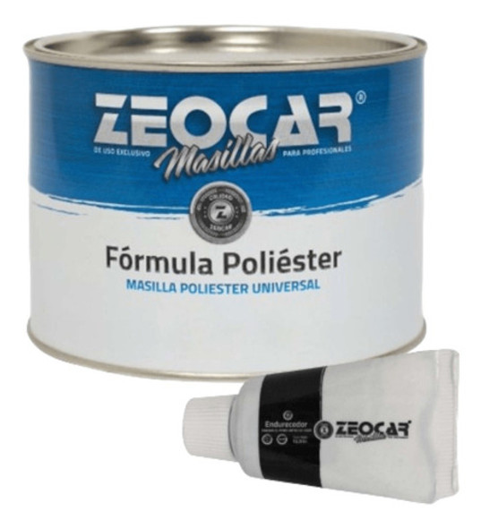 Masilla Poliester Zeocar X 1/2 Kg 0